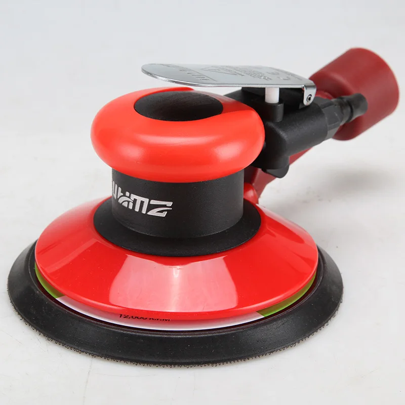 industrial pneumatic random high speed drum orbital air pressure palm sander sanding tools for metal with vacuum