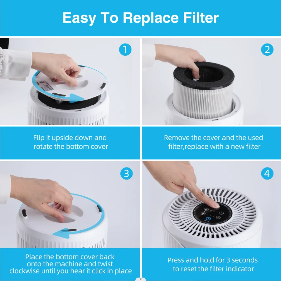 2023 Best Seller Air Purifier Dust Collector For Nail Wholesale  Korean  Mi 3 H Filter With New Designer