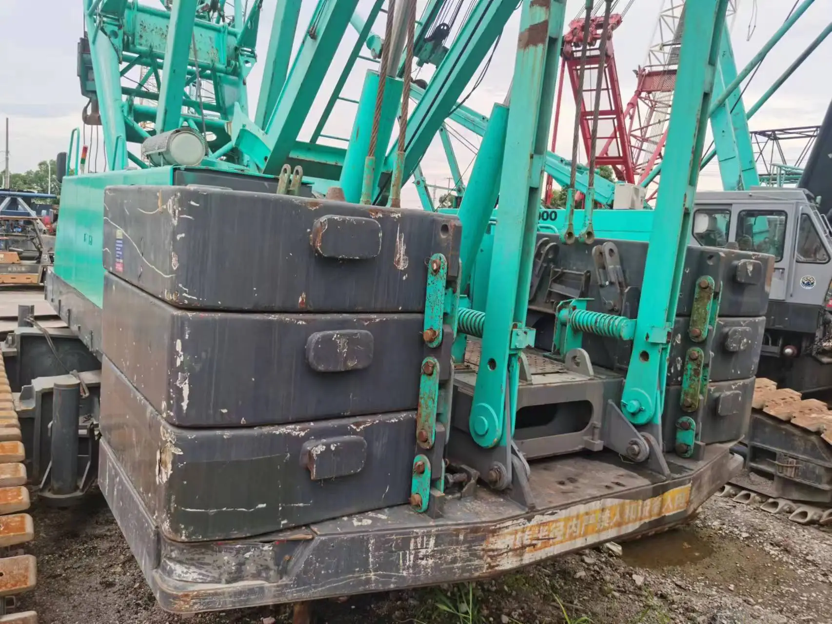 Used 250 Ton Kobelco Crawler Crane Kobelco CKE2500 Crawler Crane for sale