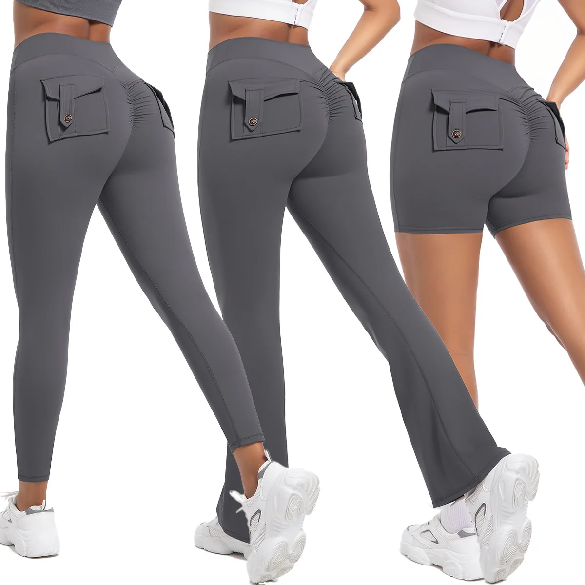 High Quality Yoga Legging With Pocket Fitness Tight Seamless Workout Clothes Gym Wear High Waisted Sportswear Sexy Pant Yoga
