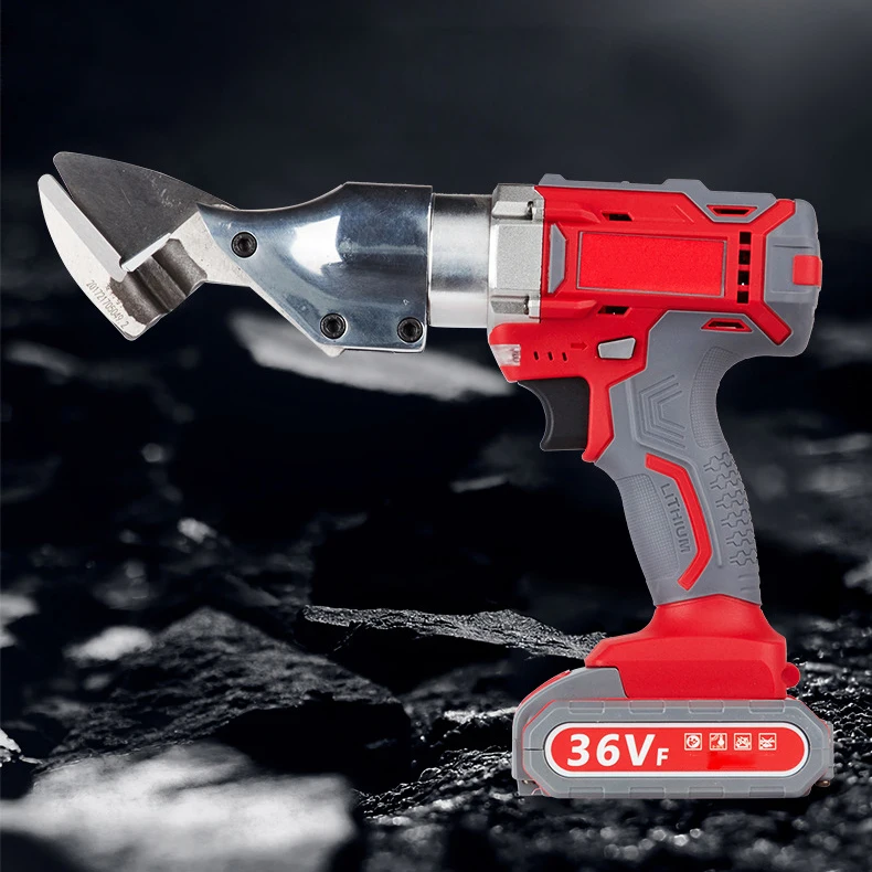 36V Portable Cordless Lithium Battery Handheld Electric Aviation Scissors  For Cutting Sheet Metal