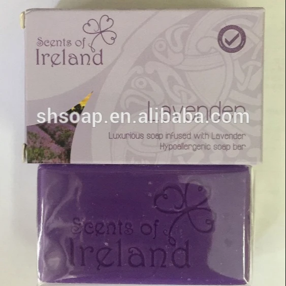 
Scents of Ireland Brand Cheap Best quality Luxury Lavender Bath Toilet Soap 