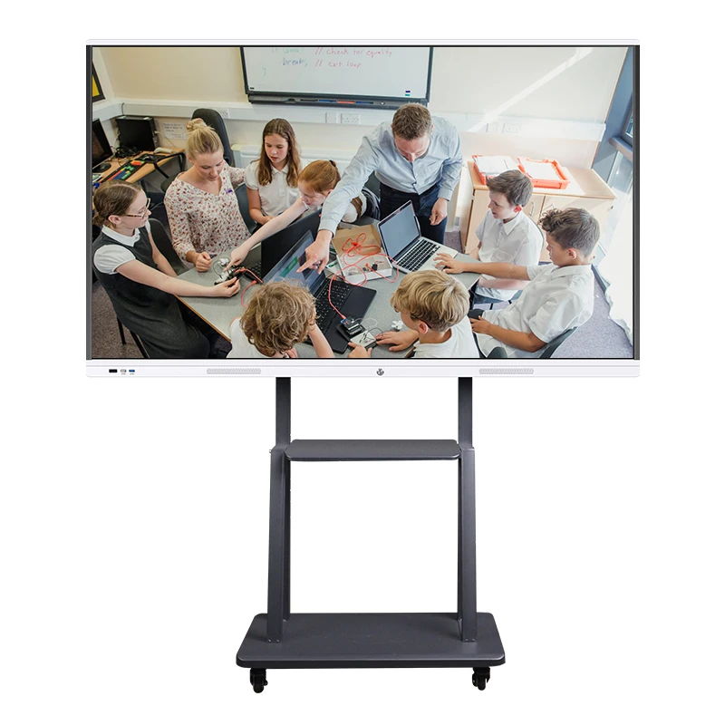 weier 55 65 75 86 98 inch manufacturer 4K touch screen panel interactive smart board for meeting and teaching