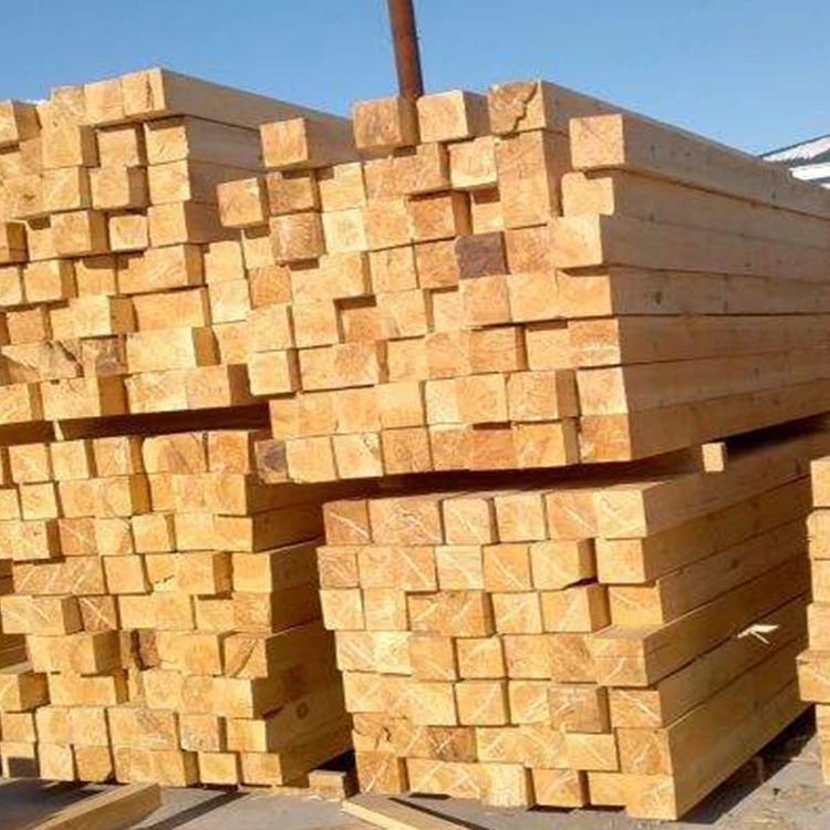 Construction Wood Sheet Material Pine Square Wood For Sale