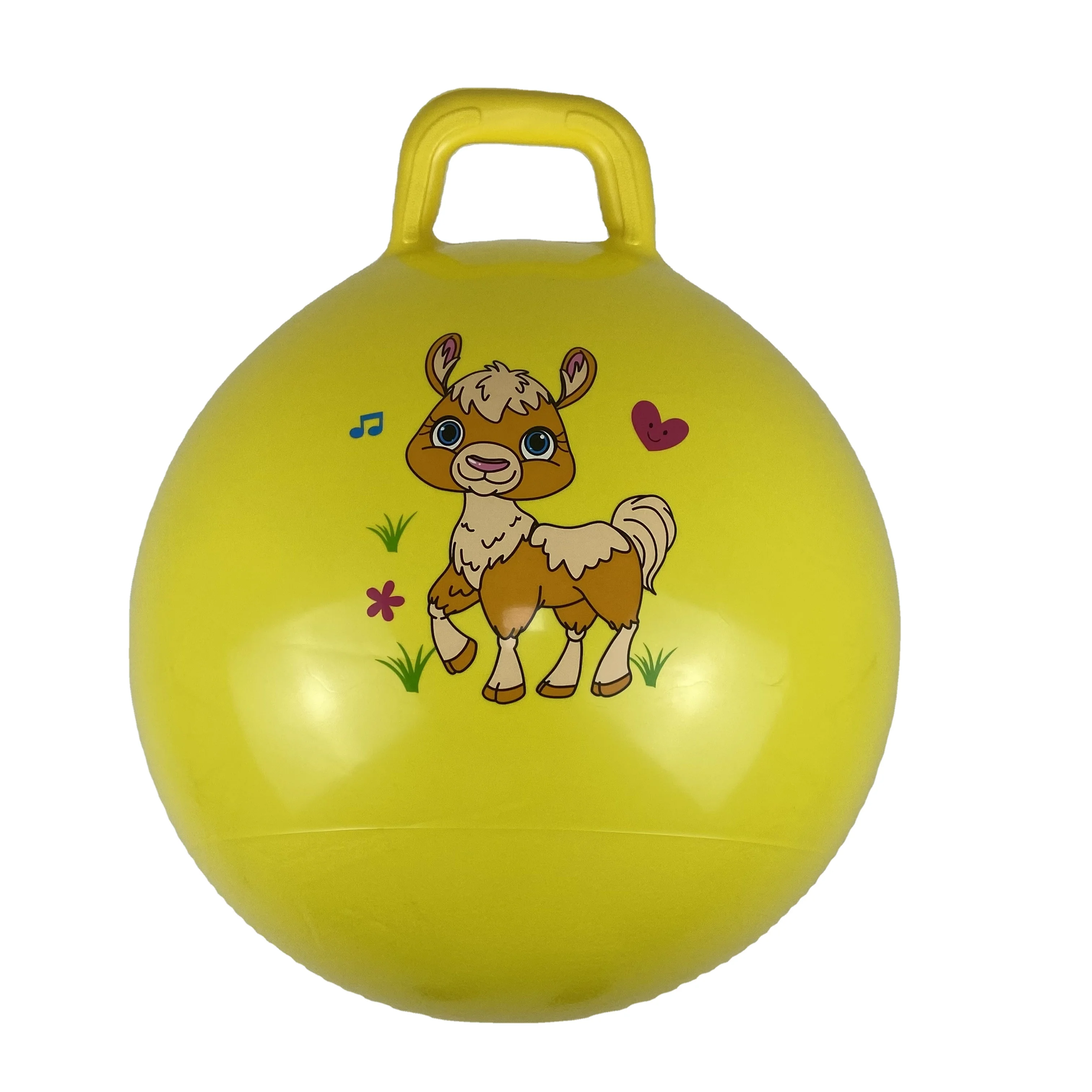wholesale kids playing pvc unicorn jumping custom space hopper ball