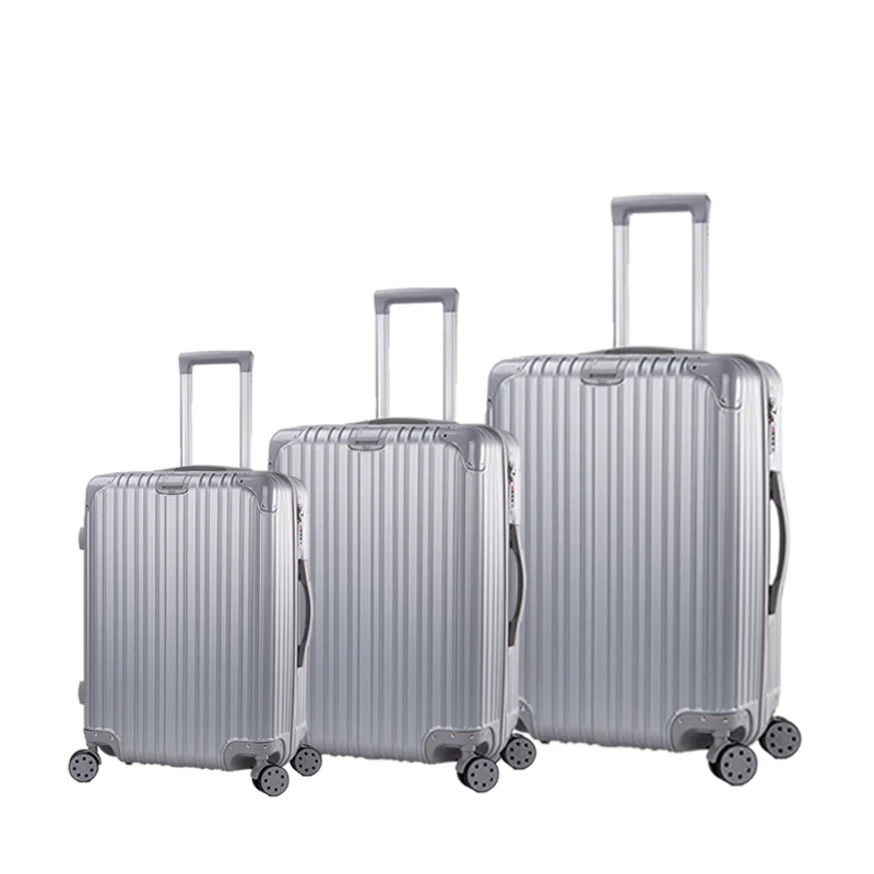 Unisex Luxury Custom Luggage Sets with TSA Latch ABS/PP/PC Spinner Caster Factory Direct Sales for Business Travel Personal Use