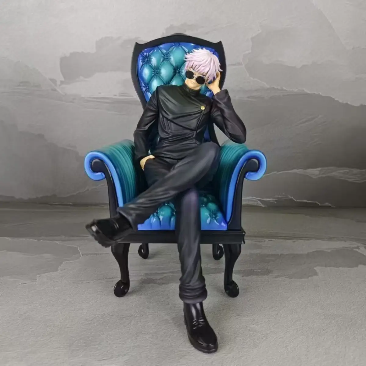 2 вида стилей 24 см Jujutsu Kaisen диван для сидения Satoru Gojo Geto Suguru Статуэтка из мультфильма фигурка японского аниме ПВХ