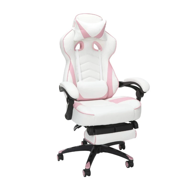 Wholesale Custom Ergonomic Game Chair Height Adjustable Silla Gamer High Back Computer PC Gaming Chair with Footrest For Gamer