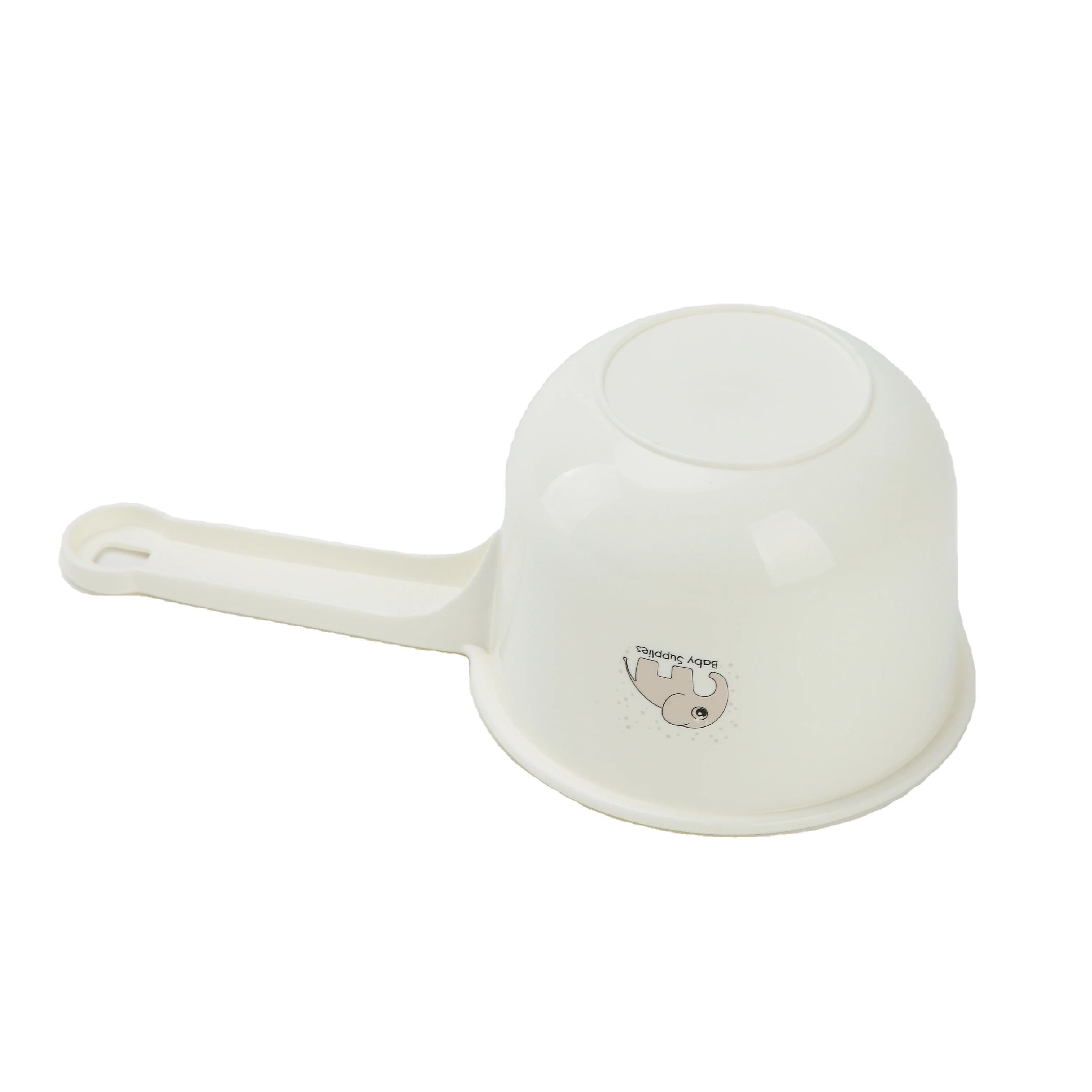 Multifunction Water Spoon With Long Handle Baby Children White Bath Scoop Kitchen Plastic Water Dipper Scoop