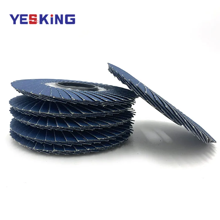 
Hot Sale Metal Polishing Rust Removal Sanding Abrasive Flap Disc Abrasive Flexible Flap Wheel Disc 