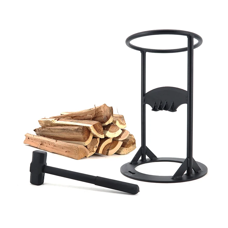 2021 Forestry Machinery Tool wood spliter firewood processor with Hammer firewood cutter processor HR-PC-O