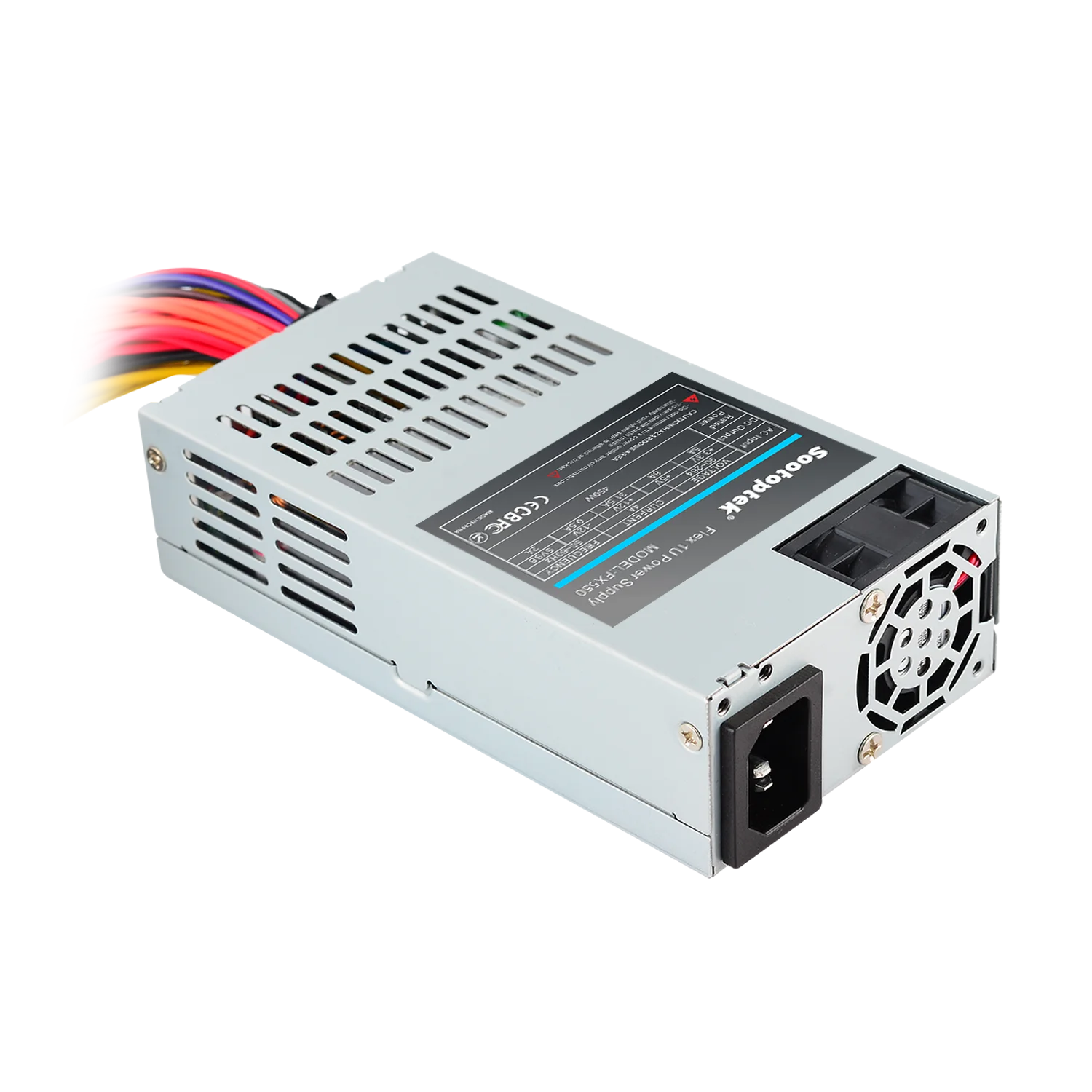 1U 12v FLEX 350W 400W 450W 550W 600w P4 atx power supply 500W For PC desktop