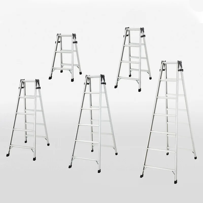 NEW GI Metal Scaffolding Style Aluminum Telescopic Ladder | Ideal for Household Maintenance and Repair