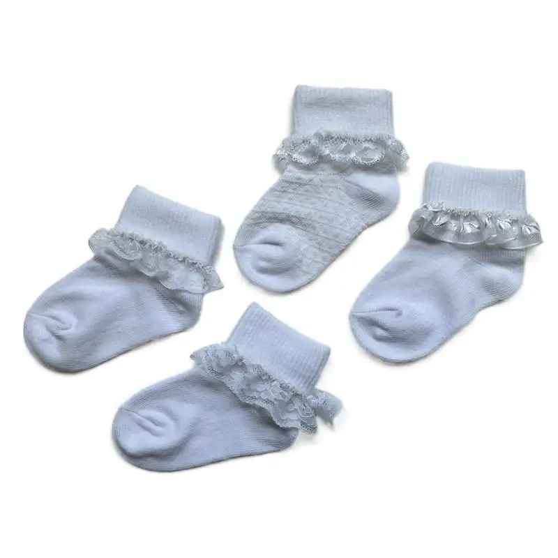 New Summer Candy Colors Retro Dancing Sock Kids Socks With Lace