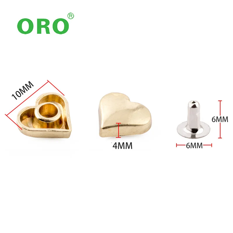 Пользовательские аксессуары для обуви, золотые заклепки для одежды, заклепки для обуви, сумки на ремень, заклепки для одежды
