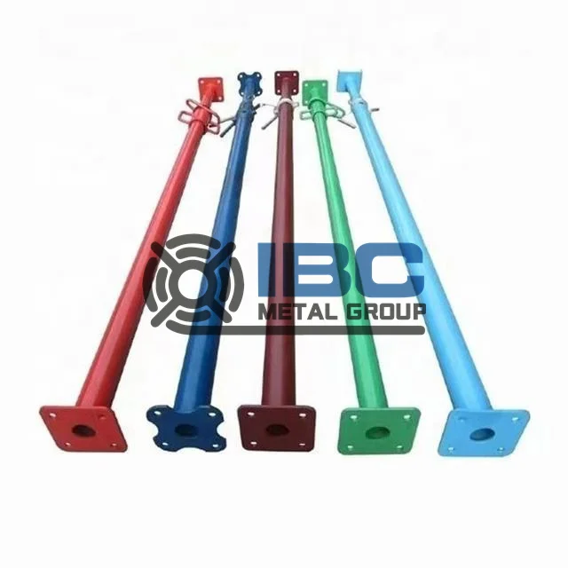 Concrete Formwork Support Scaffold Telescopic Prop Nut System Steel Scaffolding for Sale Postes Metalicos