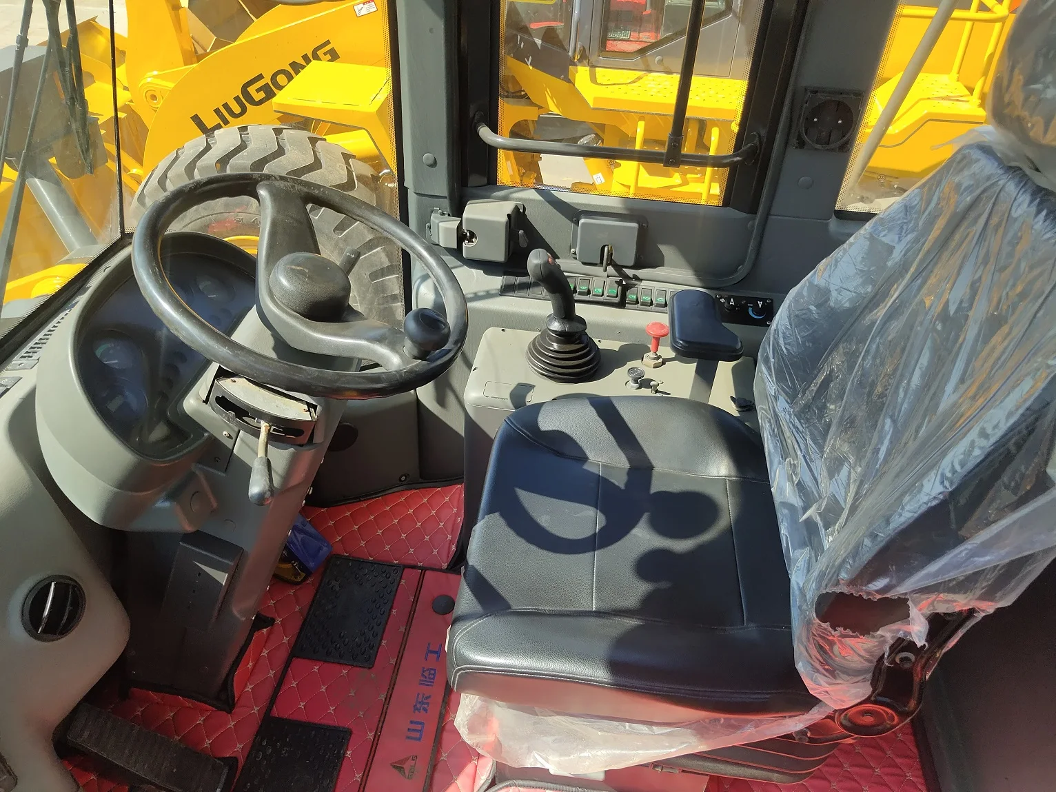 Second hand Lingong 956 loader Shandong Lingong brand 5-ton loader high-quality Panama