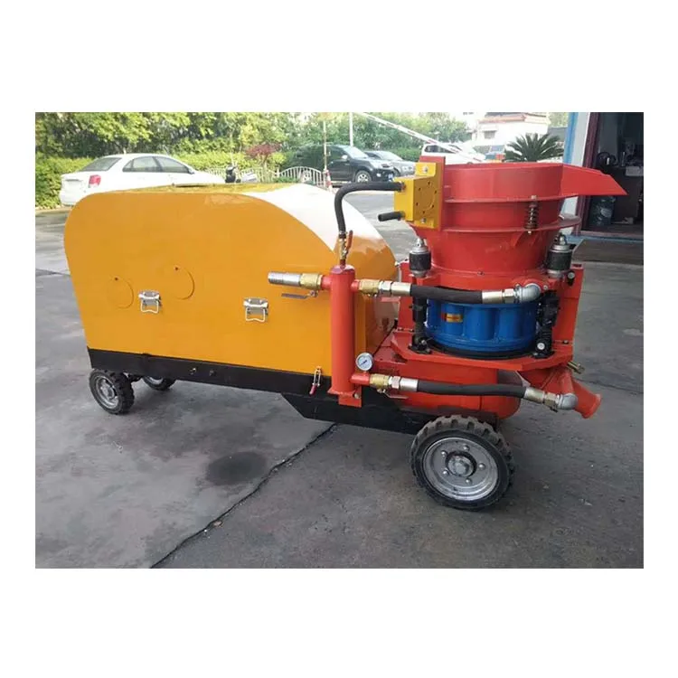 Concrete spraying dry electric diesel shotcrete machine for sale