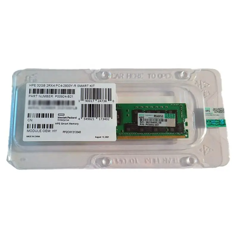Hpe смарт-память P00924 32 Гб DDR4 2933 ddr4 Серверная оперативная память