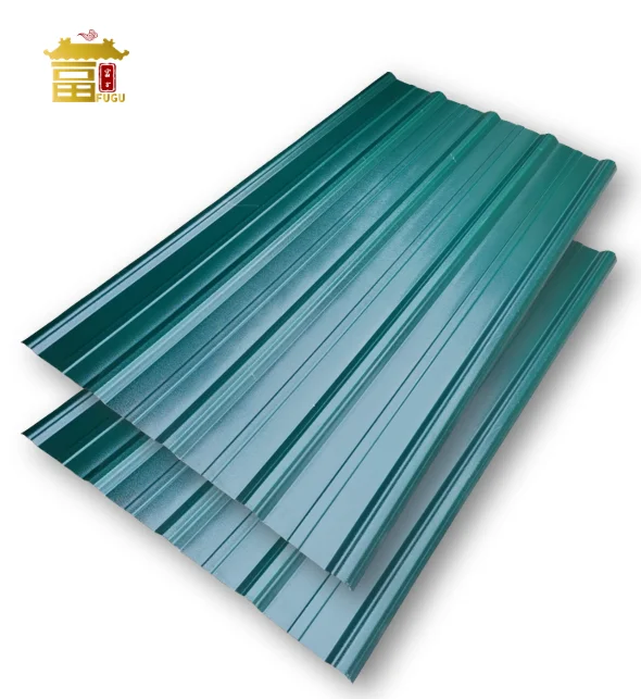 ASA Coated  Anti-corrosion PVC Corrugated UPVC Trapezoid Plastic Roof Sheet 900-1130mm