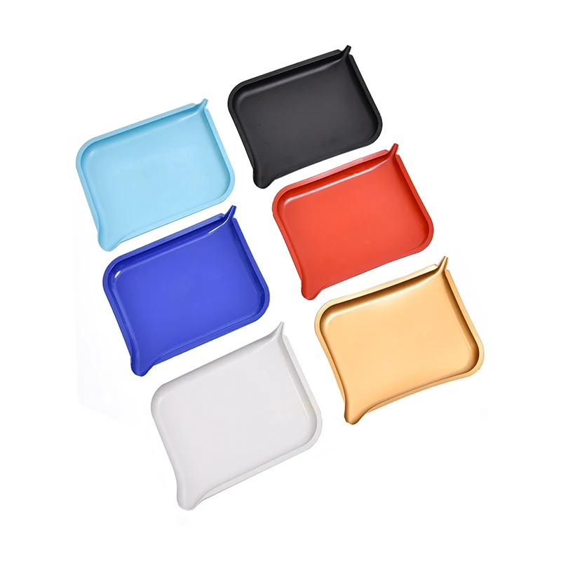 new product degradable plastic plates rolling tray for smoking tin plate