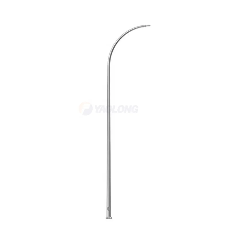 6M 8M 10M 12M Aluminum Alloy/Stainless steel/Galvanized Steel Outdoor Lamp Post Tapered Street Light Pole Road Lamp Pole