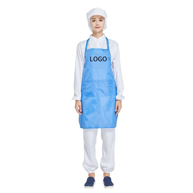 Waterproof Seafood Processing Leather Customized Cleaning BBQ Garden Tool Apron