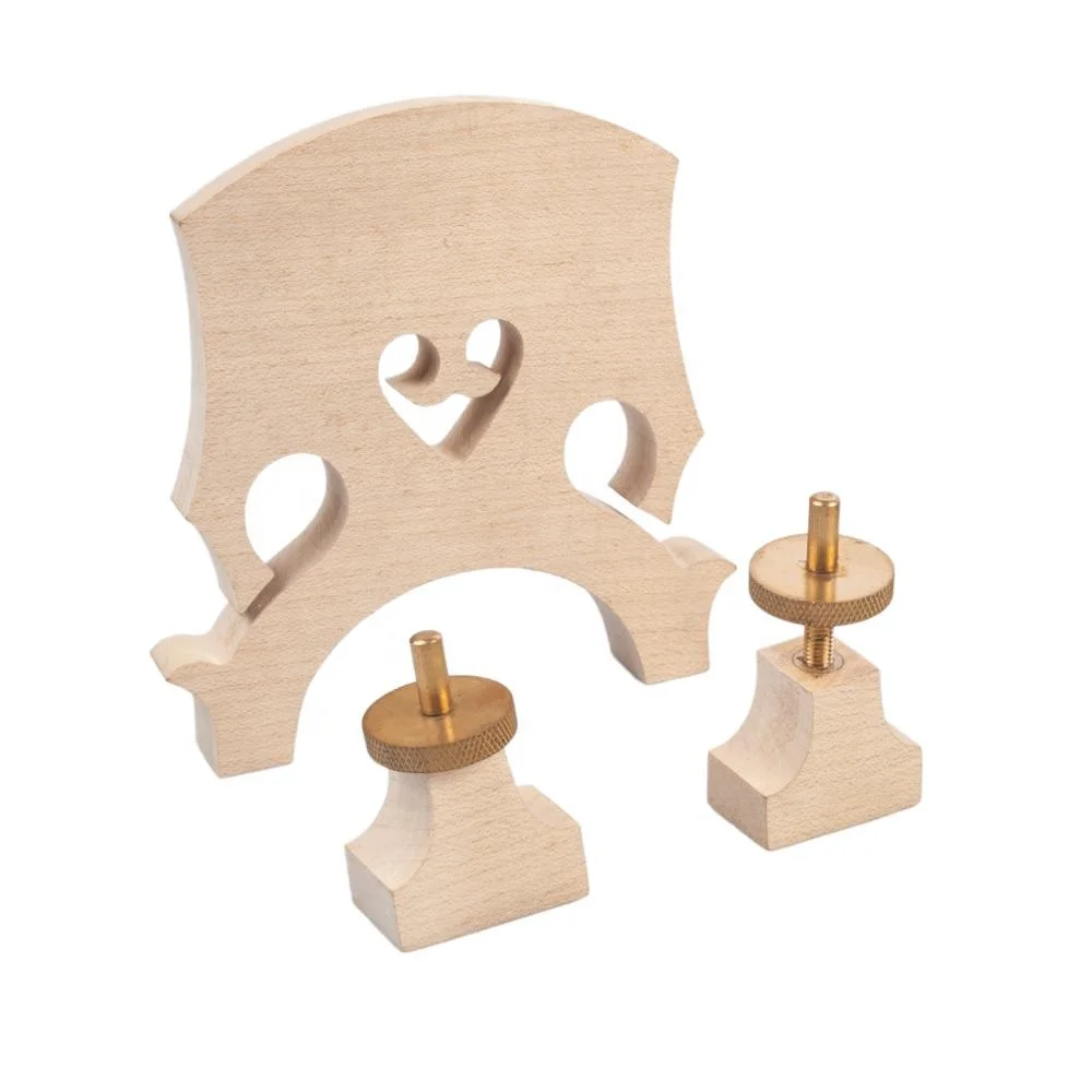 NAOMI Double Bass Bridge Maple Regulated adjustable Upright Double Bass Bridge For 4/4 3/4 1/2 Double Bass Parts