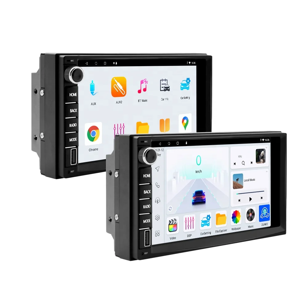 Jmance 7 inch Touch Screen Mute Key Universal Ram 4GB Rom 64/128GB Player Music Video Mirror Link 2 Din Car Radio Stereo