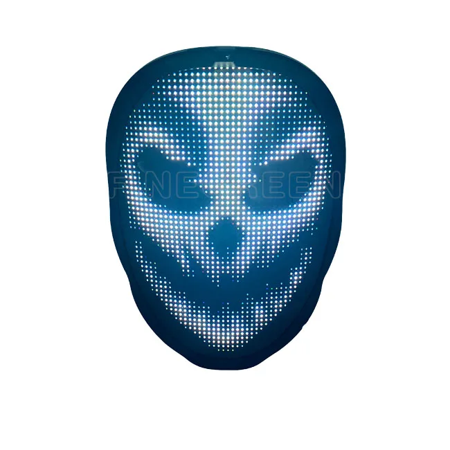 Led Masks with  Programmable for Costumes Cosplay Party Masquerade Toy Light up mask