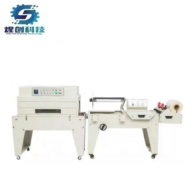 factory price semi automatic shrink pack machine heat shrink tunnel machine