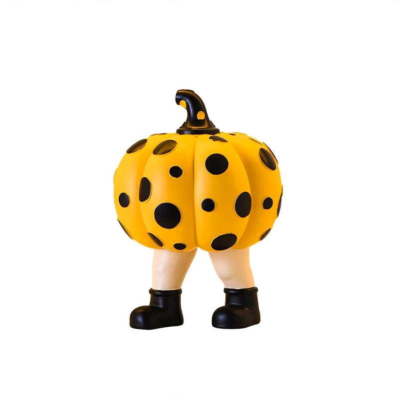 Cartoon pumpkin doll entrance wine cabinet decoration ornaments housewarming gift for bedroom living room TV cabinet