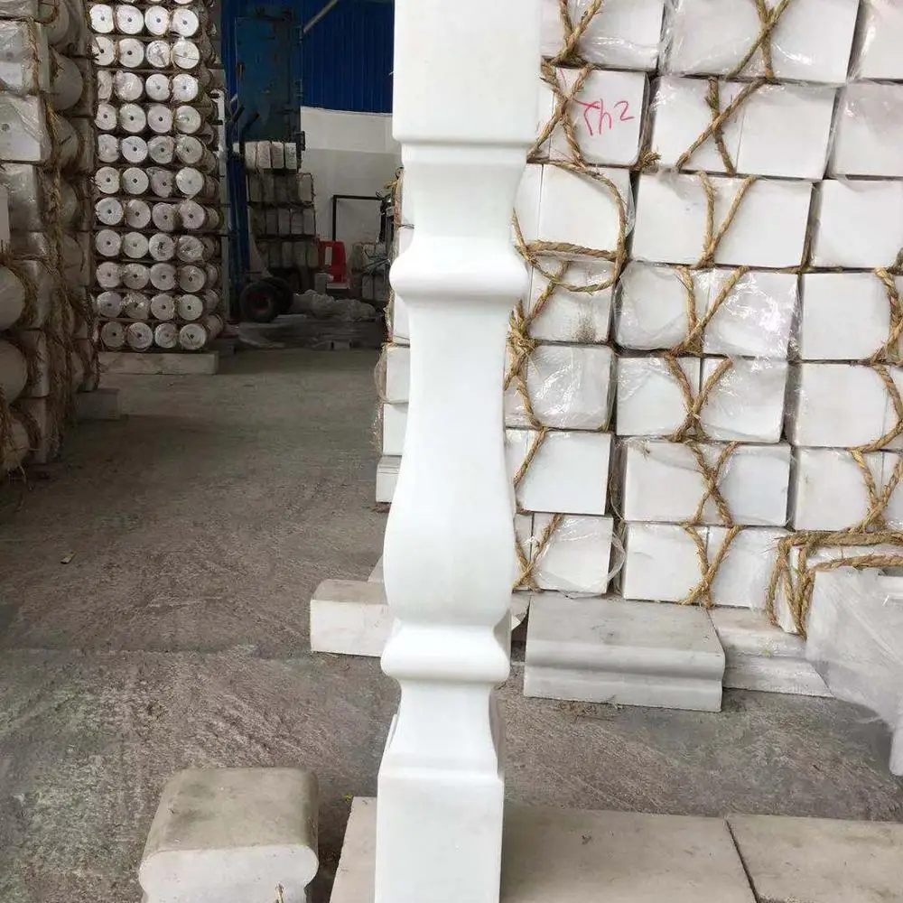  Ручная резная балясина Yunfu BOTON из натурального мрамора для чехла