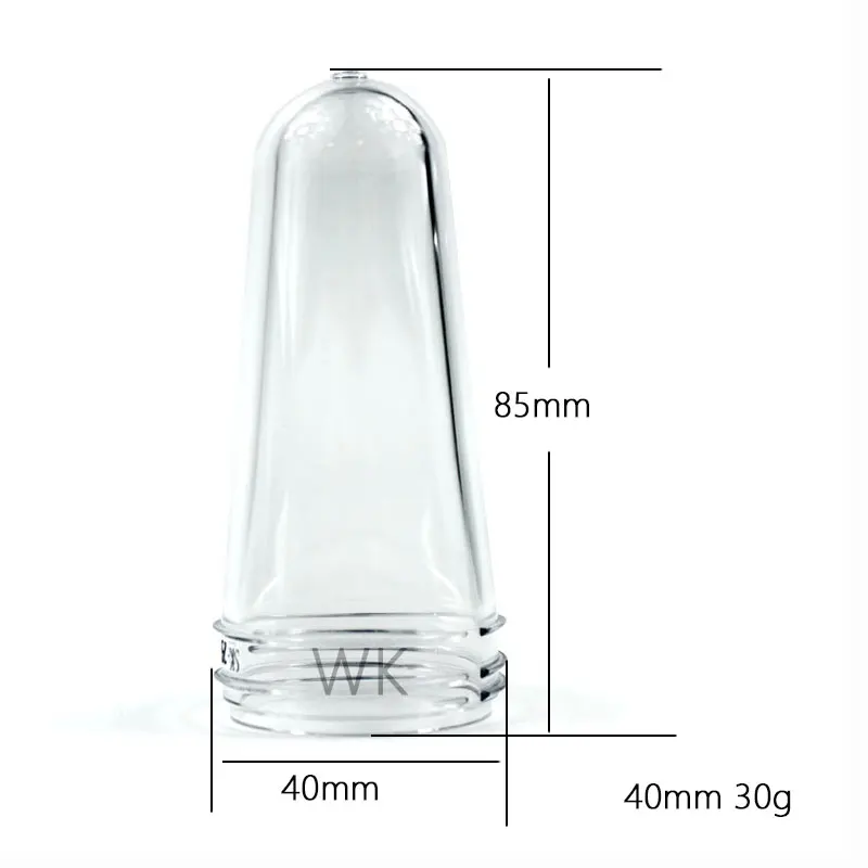 Factory directly Custom 24mm 28mm 30mm 38mm preform blowing 150ml-2L Bottle hand sanitizer pet preforms for bottle