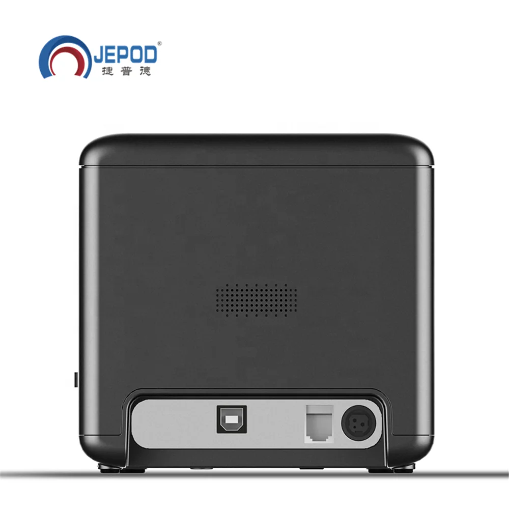 JEPOD JP-P80A POS 80mm Ticket Thermal Printer USB Cable Marker Sleeve/tube