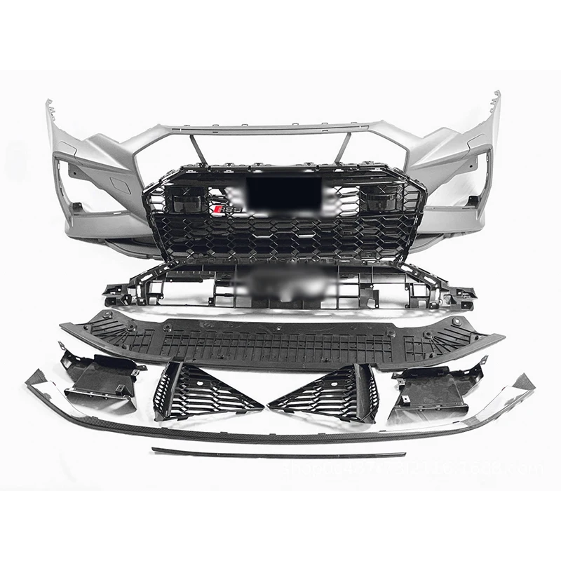 Car Accessories Body Kit Car Front Bumper with fanged front lip For Audi A6 C8 2019-2022