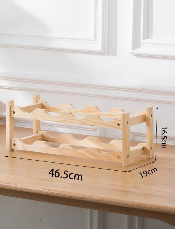Wooden Stackable Wine Racks Stackable Modular Wine Rack Wine Holder Display