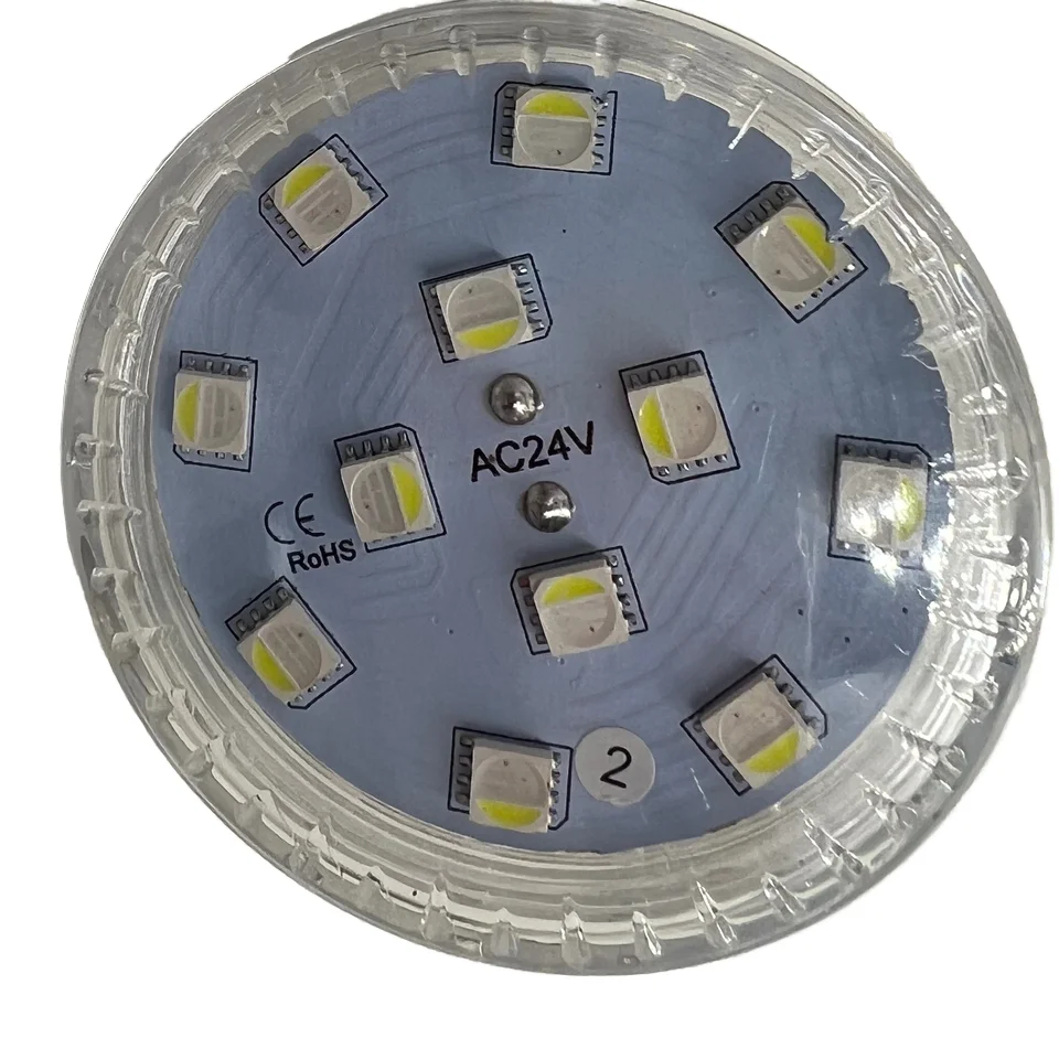 60 мм 18 светодиодов smd5050 rgbw автопрограммные пиксельные огни AC24v предварительно программируемые