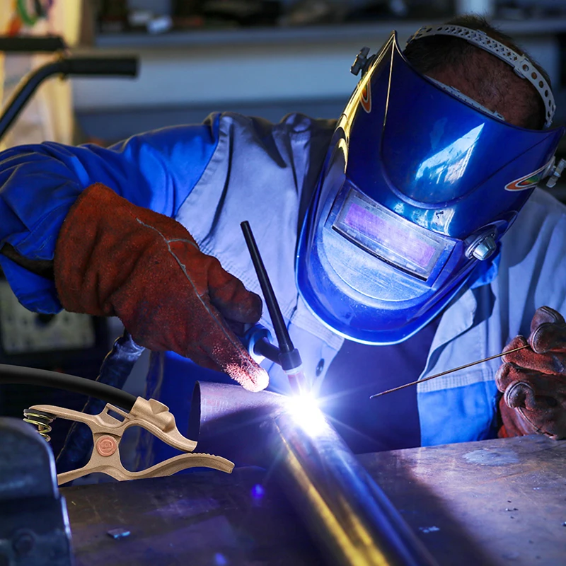 WSD Welding Profession Welding Accessories Tools Copper Ground Clamps For Welding