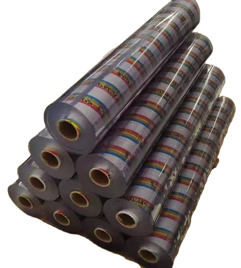 Fuxing Jumbo Plastic Transparent Pvc Soft Roll/sheet Pvc Roll