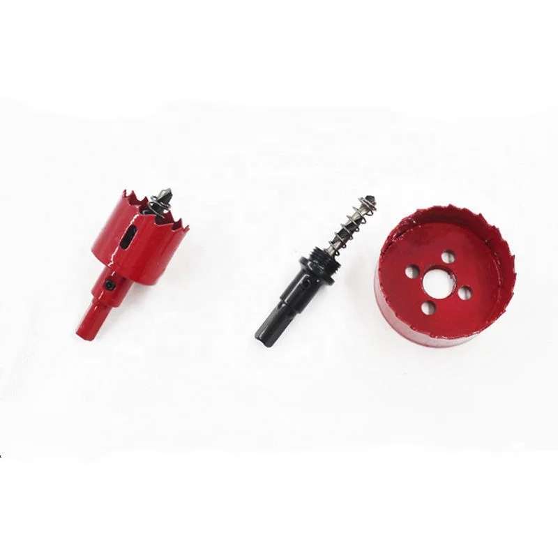 Woodworking drill bit reamer hardware tool M42 bimetal hole opener gypsum board plastic iron plate metal