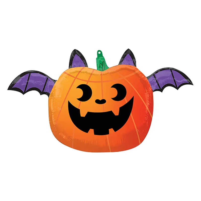 2023 New Halloween Ghost Balloon Standing Cartoon Sweet Death Person Spider Skull Witch Horror Foil Helium Balloon