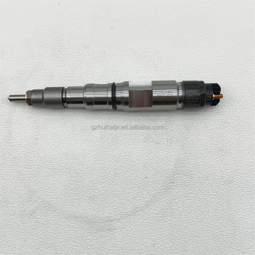 High Quality Cummins QSB6.7 0445120463   0445120463 60270722 Diesel Common Rail Injector 0445120463 60270722