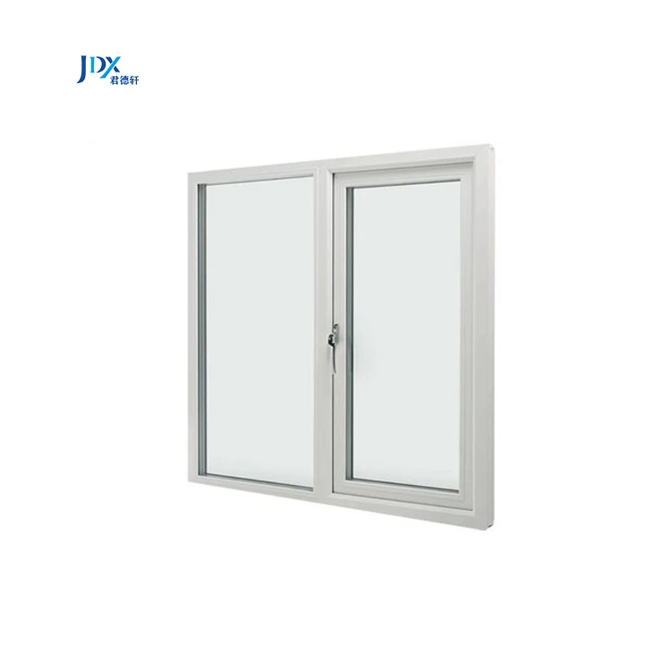 Windproof Waterproof Double Glazed Left And Right Sides UPVC Aluminum Sliding Window And French Door