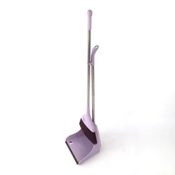 2021 New House Ware  Design Plastic Dustpan And Broom Set Combo
