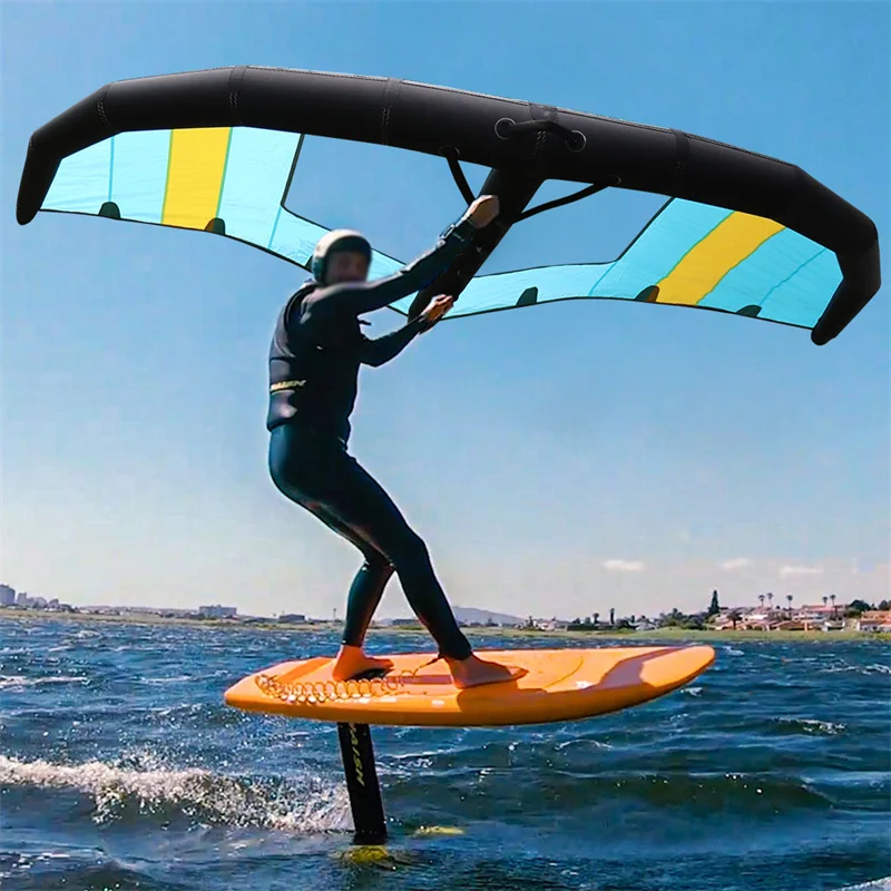HIFUN Wind Wingfoil Inflatable Wind Wing Foil and Hydrofoil Inflatable Windfoil for Outdoor Water Sports