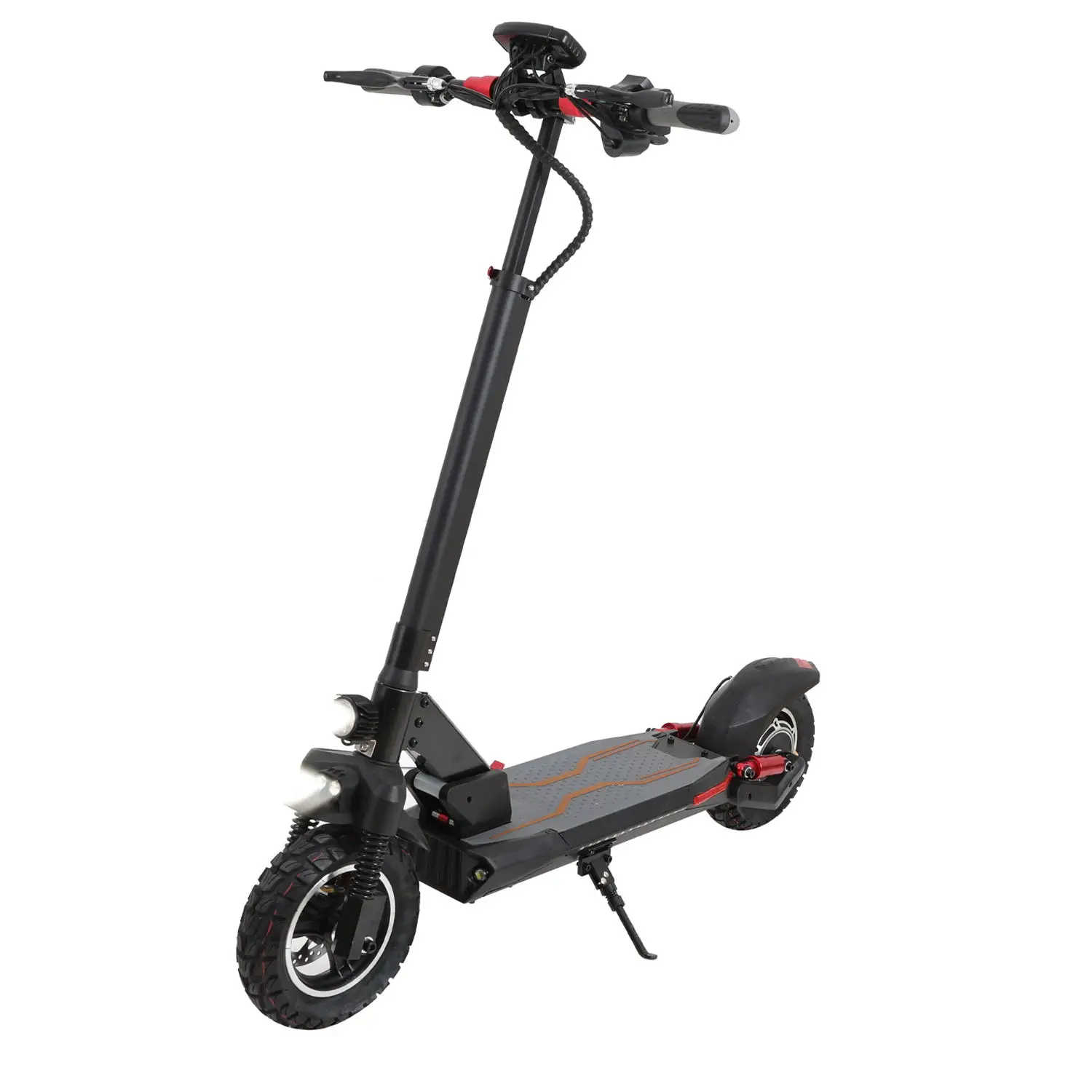 2023 New EU Stock Free Dropshiping 48V 10AH C8 PRO 10" Off-road Tires 500W Motor Folding Electric Scooter with seat