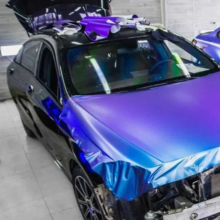 LongTai Best Choice Vehicle covering carbon body color change PVC Car Wrap Vinyl Sticker Film
