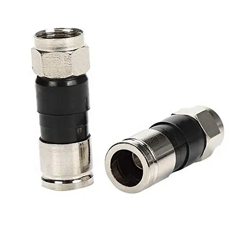 rg6/rg59 quick male compression f connector