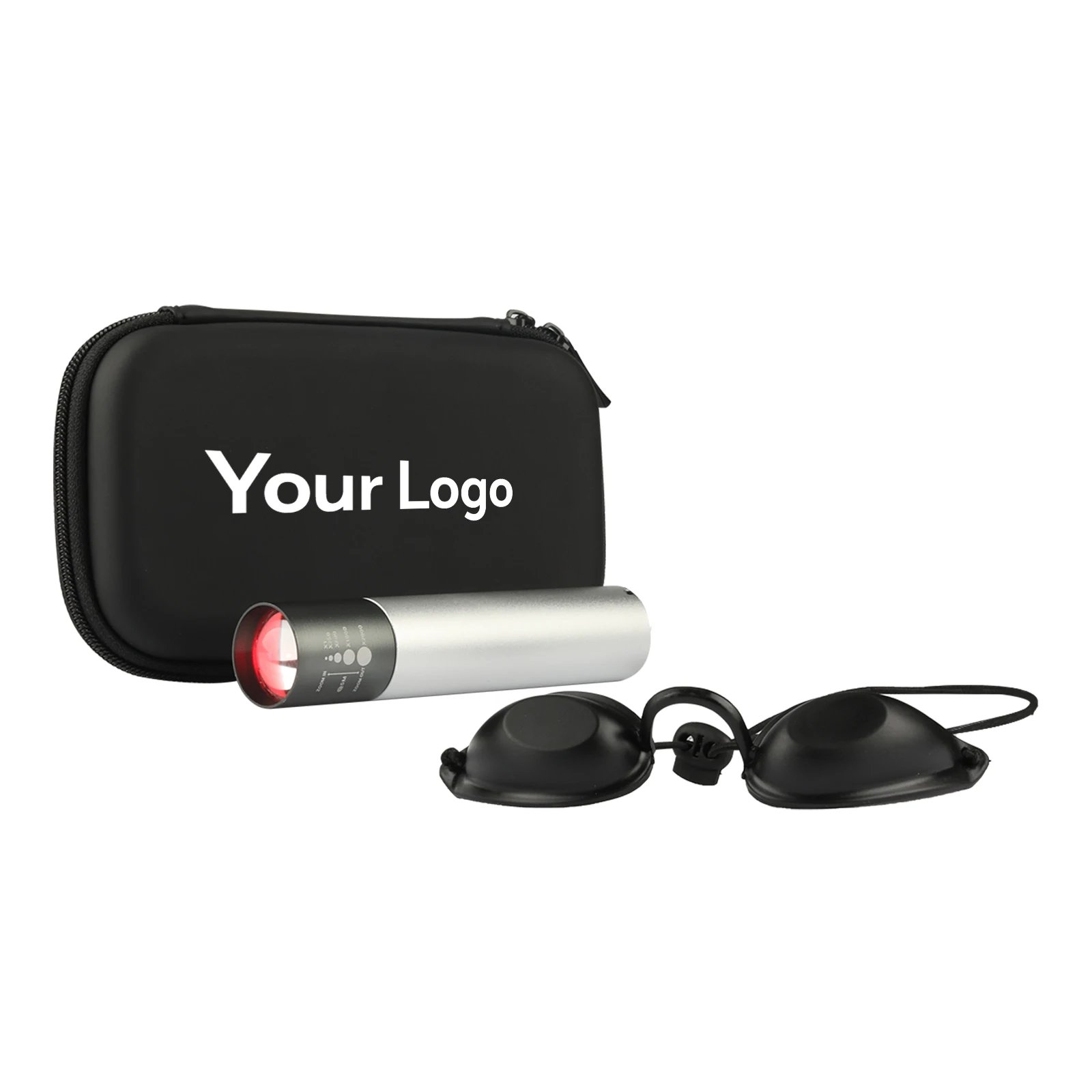 670 nm Battery Rechargeable dimmer and pulse function  Led Red Light  Torch